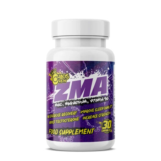 Chaos Crew ZMA (Zinc Magnesium Aspartate) 41g Unflavoured - Sports Supplements at MySupplementShop by Chaos