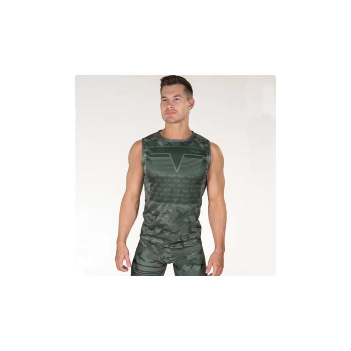 Gavelo Sniper Green Sleeveless Tee - Small - Sleeveless Tee at MySupplementShop by Gavelo