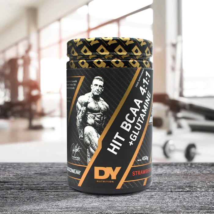 DY Nutrition Hit BCAA 4:1:1 + Glutamine 450g - BCAAs at MySupplementShop by DY Nutrition