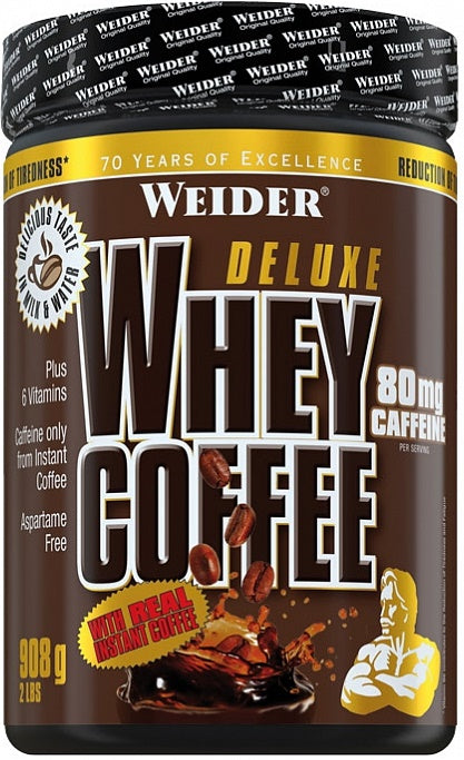 Weider Whey Coffee Deluxe - 908 grams - Protein at MySupplementShop by Weider