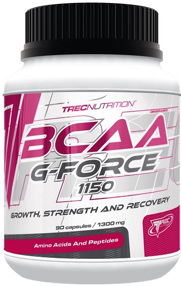 Trec Nutrition BCAA G-Force 1150 - 90 caps - Default Title - Amino Acids and BCAAs at MySupplementShop by Trec Nutrition