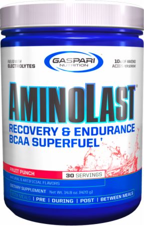 Gaspari Nutrition Aminolast, Lemon Ice - 420 grams - Default Title - Amino Acids and BCAAs at MySupplementShop by Gaspari Nutrition