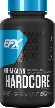 EFX Sports Kre-Alkalyn Hardcore - 120 caps - Default Title - Creatine Supplements at MySupplementShop by EFX Sports