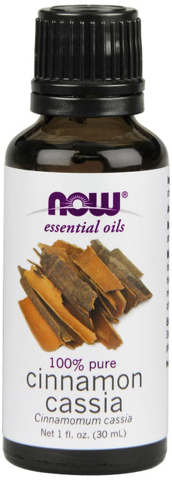 NOW Foods Essential Oil, Cinnamon Cassia Oil - 30 ml. - Health and Wellbeing at MySupplementShop by NOW Foods