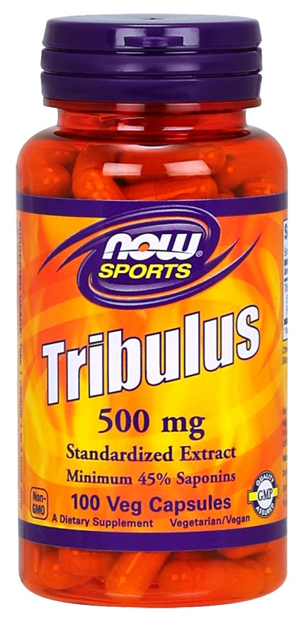 NOW Foods Tribulus, 500mg - 100 vcaps - Natural Testosterone Support at MySupplementShop by NOW Foods