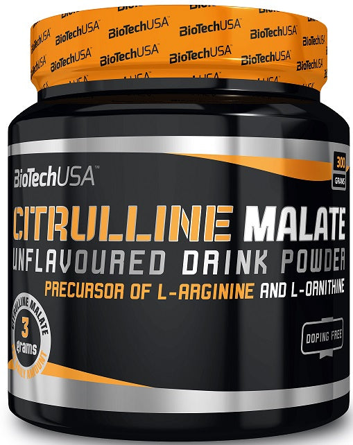 BioTechUSA Citrulline Malate, Unflavoured - 300 grams - Nitric Oxide Boosters at MySupplementShop by BioTechUSA