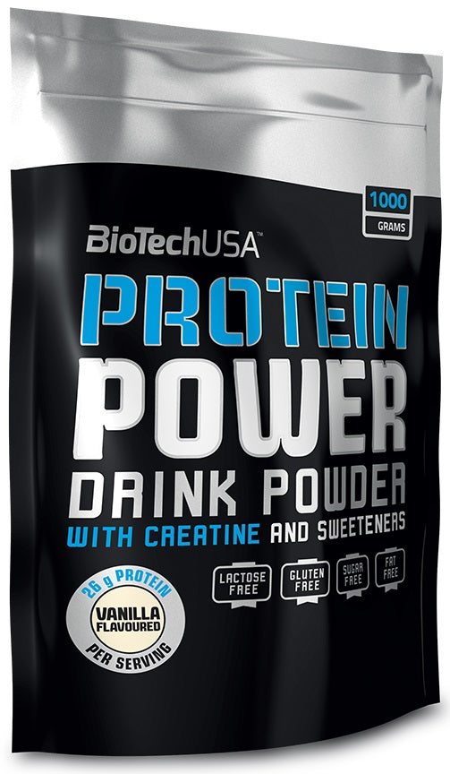 BioTechUSA Protein Power, Chocolate - 1000 grams - Protein at MySupplementShop by BioTechUSA