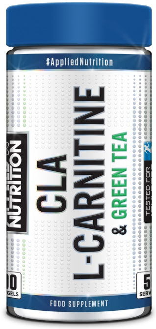 Applied Nutrition CLA L-Carnitine & Green Tea - 100 softgels - Default Title - Slimming and Weight Management at MySupplementShop by Applied Nutrition