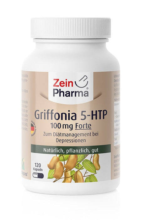 Zein Pharma Griffonia 5-HTP, 100mg - 120 caps - Combination Multivitamins & Minerals at MySupplementShop by Zein Pharma