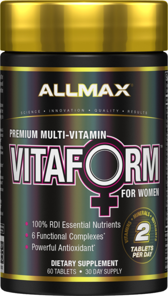 AllMax Nutrition Vitaform For Women - 60 tablets - Default Title - Vitamins & Minerals at MySupplementShop by AllMax Nutrition