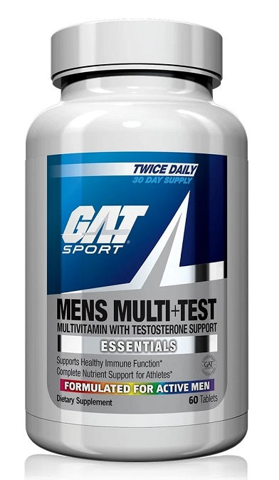 GAT Men's Multi+Test - 60 tablets - Default Title - Natural Testosterone Support at MySupplementShop by GAT