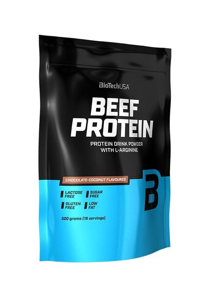 BioTechUSA Beef Protein, Chocolate Coconut - 500 grams - Protein at MySupplementShop by BioTechUSA