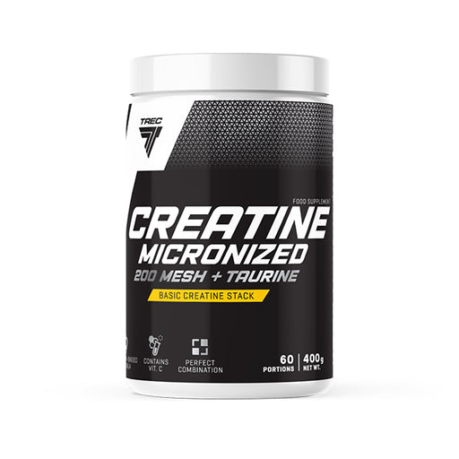 Trec Nutrition Creatine Micronized 200 Mesh + Taurine 400g - Default Title - Creatine Powder at MySupplementShop by Trec Nutrition