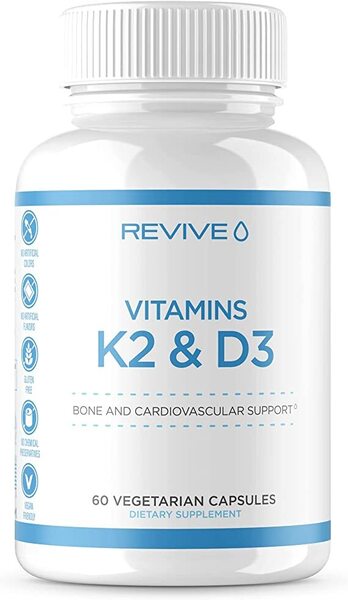 Revive Vitamins K2 + D3 - 60 vcaps - Sports Supplements at MySupplementShop by Revive