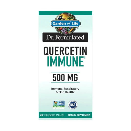 Garden of Life Dr. Formulated Quercetin Immune, 500mg - 30 vegetarian tabs - Immune System Support at MySupplementShop by Garden of Life