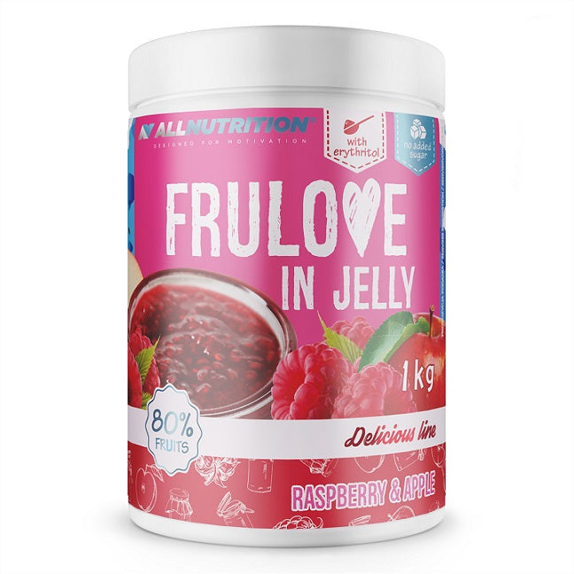 Allnutrition Frulove In Jelly, Raspberry & Apple - 1000g - Food Cupboard at MySupplementShop by Allnutrition