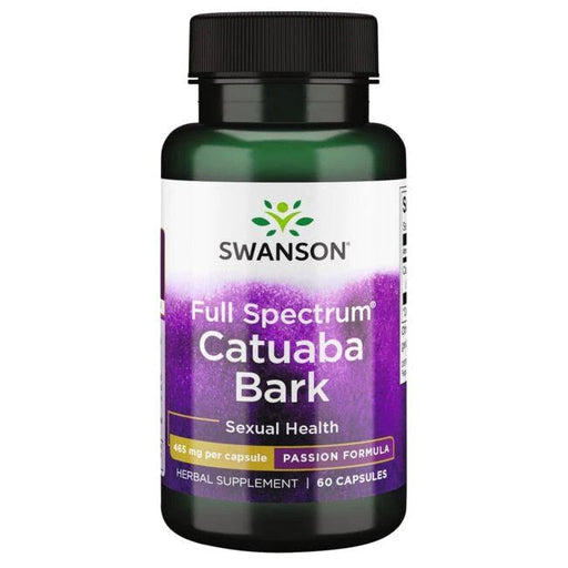 Swanson Full Spectrum Catuaba Bark, 465mg - 60 caps - Health and Wellbeing at MySupplementShop by Swanson