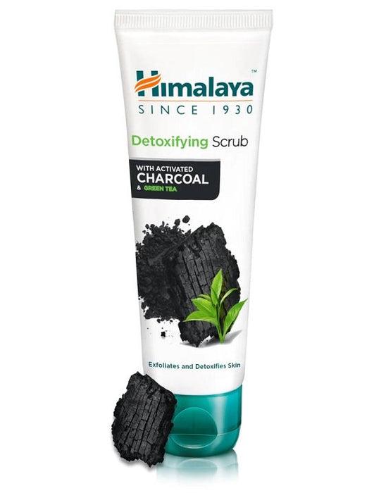 Himalaya Detoxifying Scrub with Activated Charcoal & Green Tea - 75 ml. - Default Title - Skincare at MySupplementShop by Himalaya