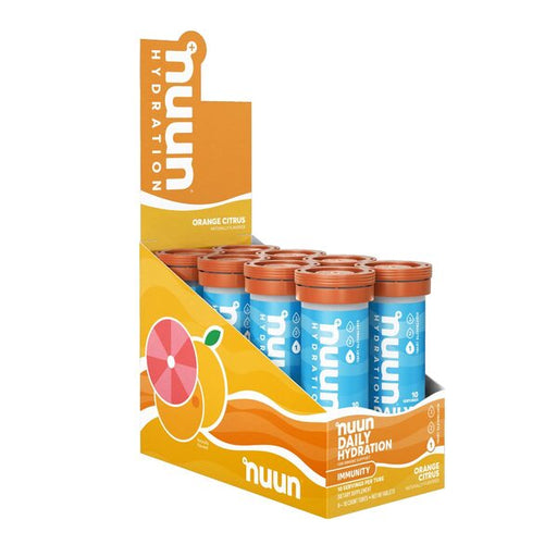 Nuun Daily Hydration Immunity Orange Citrus  8 x 10 count tubes - Vegan Products at MySupplementShop by Nuun