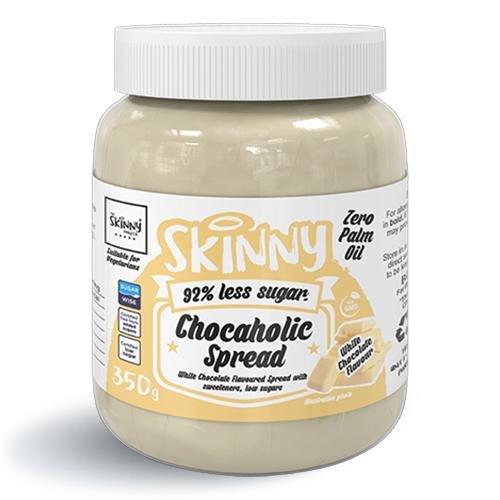 The Skinny Food Co . Chocaholic White Chocolate Spread 350g - Health Foods at MySupplementShop by The Skinny Food Co